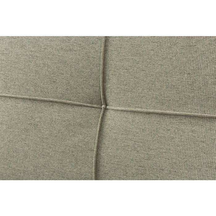 Canapé convertible - 4 places - JULIE - Tissu Olive - 180 x 72 x 72 cm
