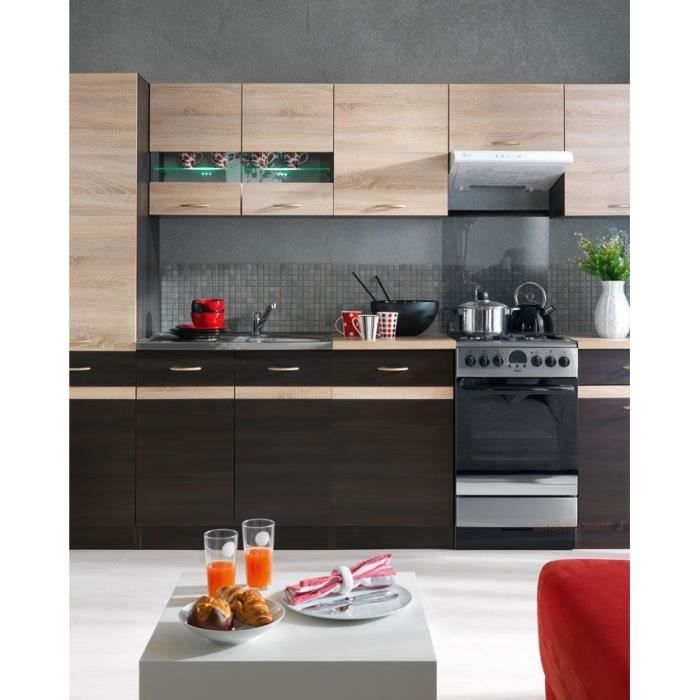 JUNONA Meuble haut 40 cm - 1 Porte - Chene sonoma