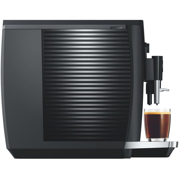 Machine a café Expresso broyeur - JURA - E4 Piano - 1450 W - 280 g - 1,9 L - 5 spécialités - Noir brillant