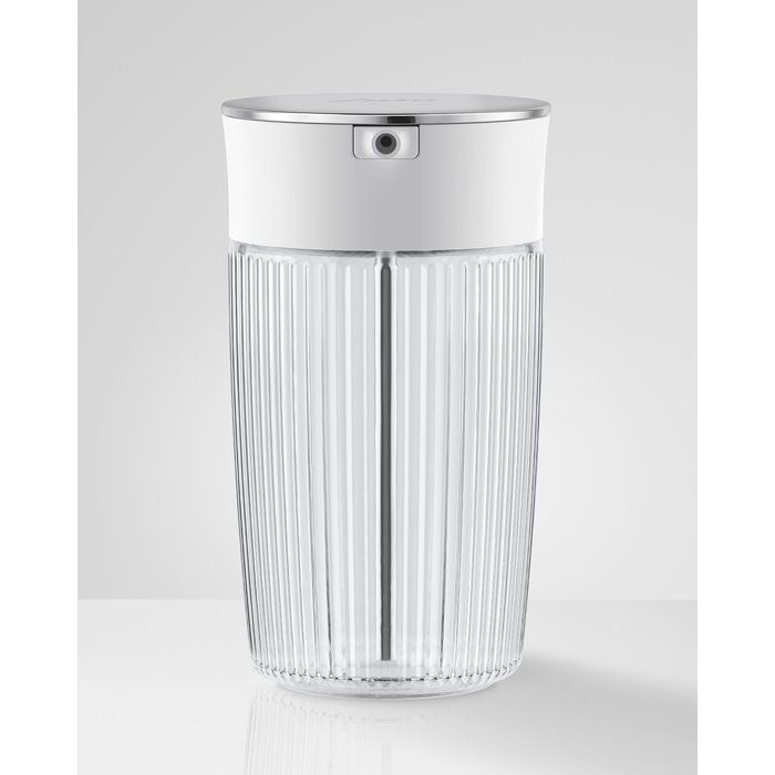Carafe a lait - JURA - 0,5 L - 2 adaptateurs silicone - Capuchon pivotant inox poli - Verre