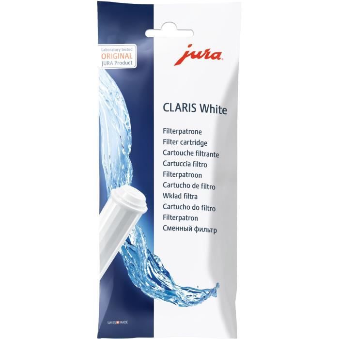 Filtre a eau JURA Cartouche Claris White