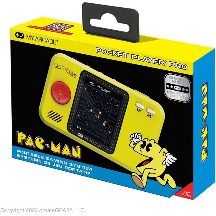 Console rÈtro - Atari - Pocket Player PRO Pac-Man - Ecran 7cm Haute RÈsolution - Jeu d'arcade