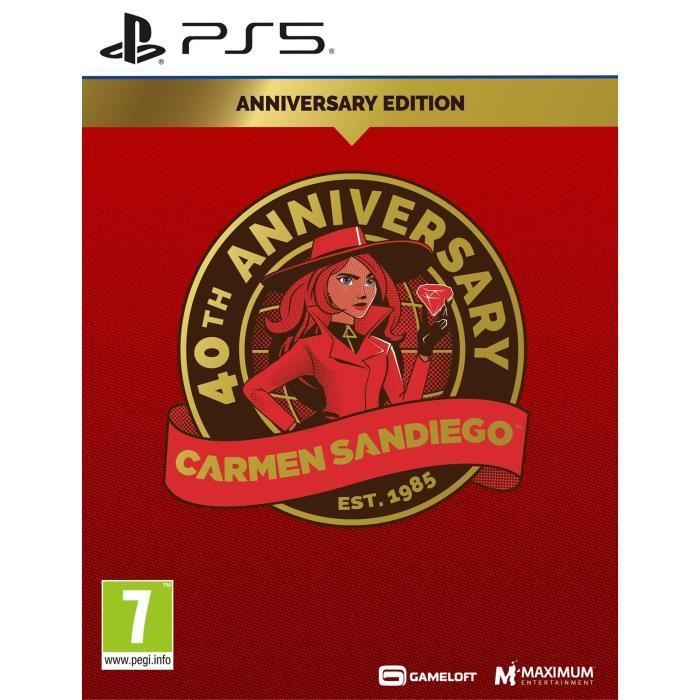 Carmen Sandiego 40th Anniversary Edition - Jeu PS5