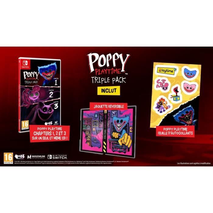 Poppy Playtime Triple - Pack Nintendo - Jeu Nintendo Switch