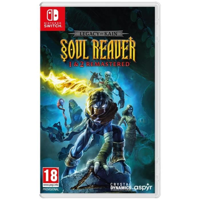 Legacy of Kain Soul Reaver 1&2 Remastered - Jeu Nintendo Switch