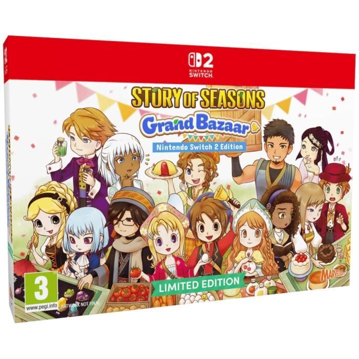 Story of Seasons: Grand Bazaar - Édition Limitée - Nintendo Switch 2 Edition Jeu Nintendo Switch 2