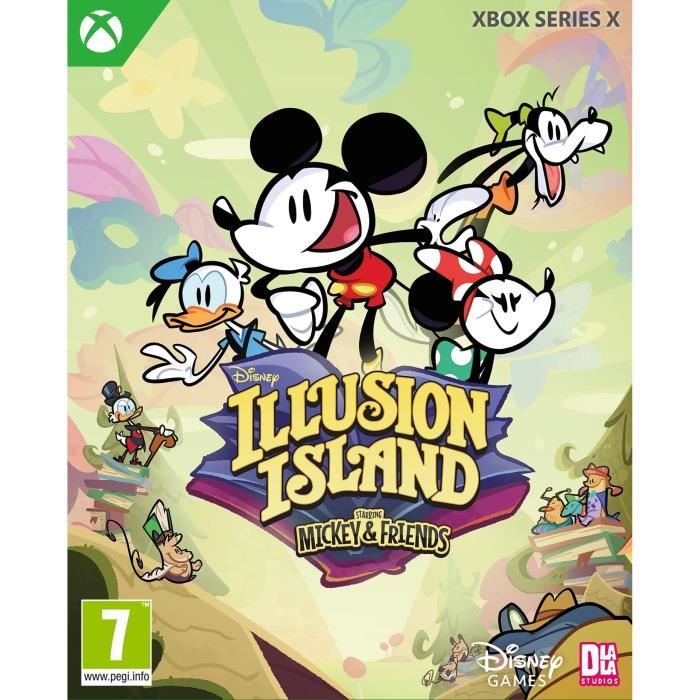 Disney Illusion Island Starring Mickey & Friends - Jeu Xbox Séries X