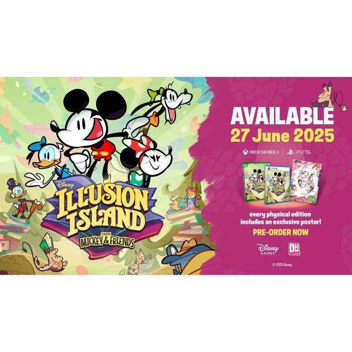 Disney Illusion Island Starring Mickey & Friends - Jeu Xbox Séries X