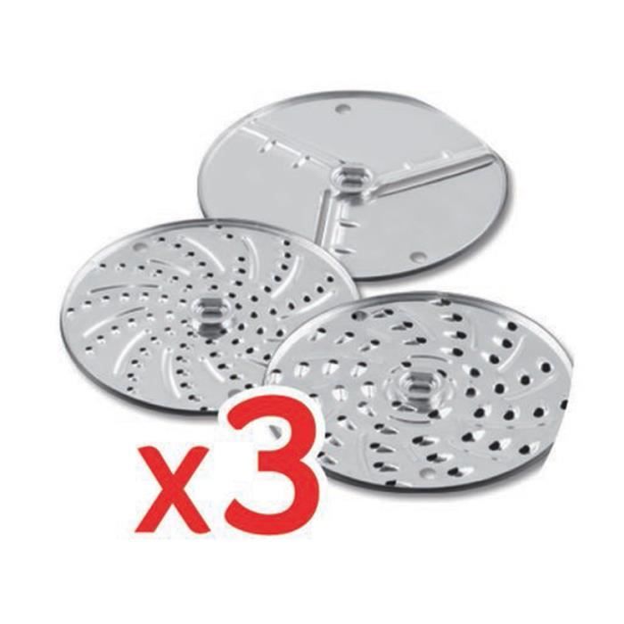 MOULINEX Classic Mouli-julienne, R‚pe, Emince, Pieds rabattables, Compatible lave-vaisselle, FabriquÈ en France, Blanc K1011014