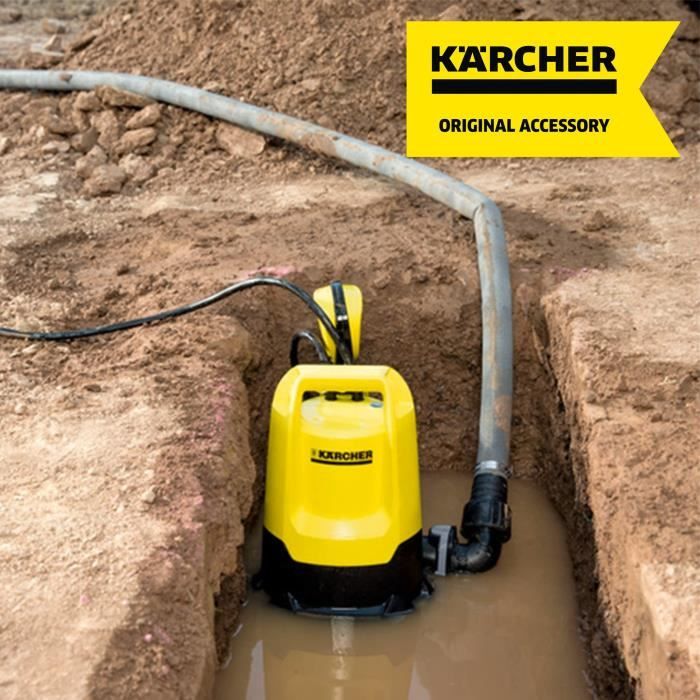 Kit tuyau plat en textile - KARCHER - 10 m x Ř 1''1/4 (32 mm) - Pratique - Débit élevé