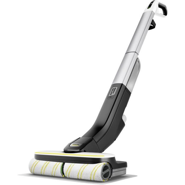KARCHER FC 4-4 - Nettoyeur de sols - RÈcupere les saletÈs seches et humides en un seul passage - Batteries amovibles / Chargeur Duo