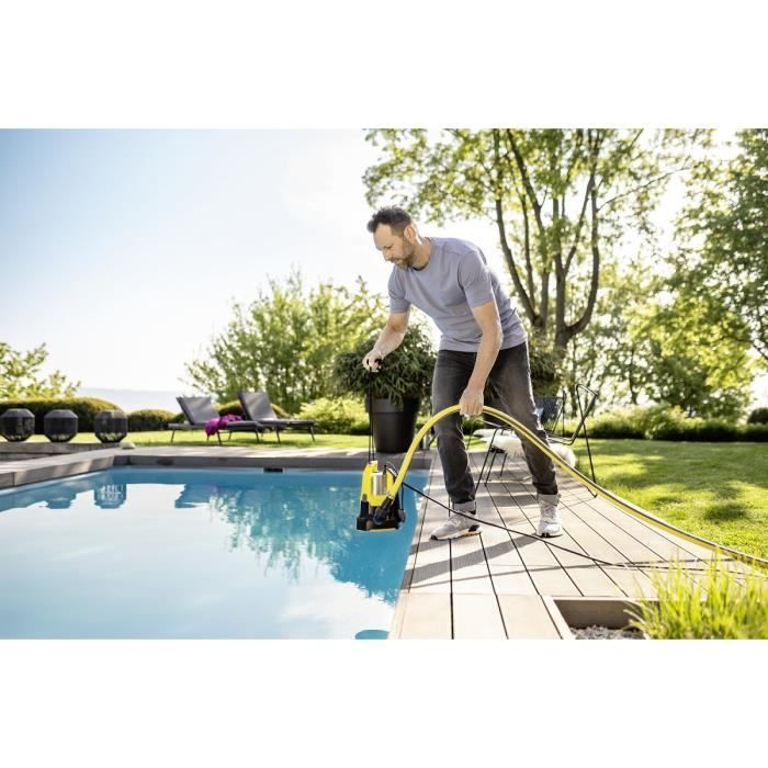 Pompe d'évacuation aspirant a plat SP 17.000 Flat Level Sensor KARCHER - Eau claire - 17000 L/h