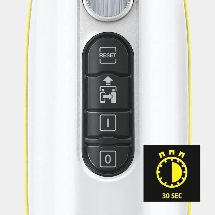 NEW KARCHER SC 3 Upright EasyFix - Balai vapeur - 1600W - Chauffe rapide 30s -Nettoie 60 m≤Elimine jusqu'a 99.99 % des virus