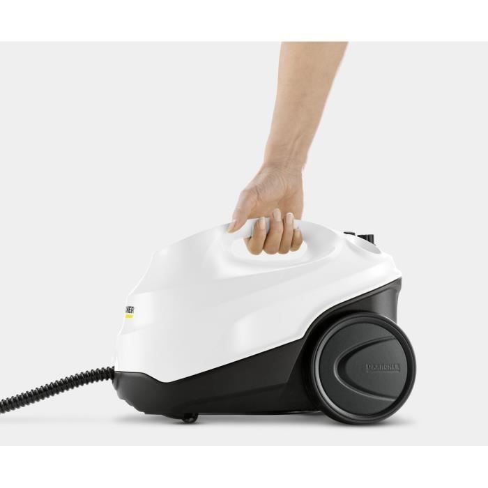 KARCHER SC 3 Easy Fix - Nettoyeur vapeur - 1900 W - 3,5 bars - autonomie illimitée - Elimine jusqu'a 99.99 % des virus bactéries
