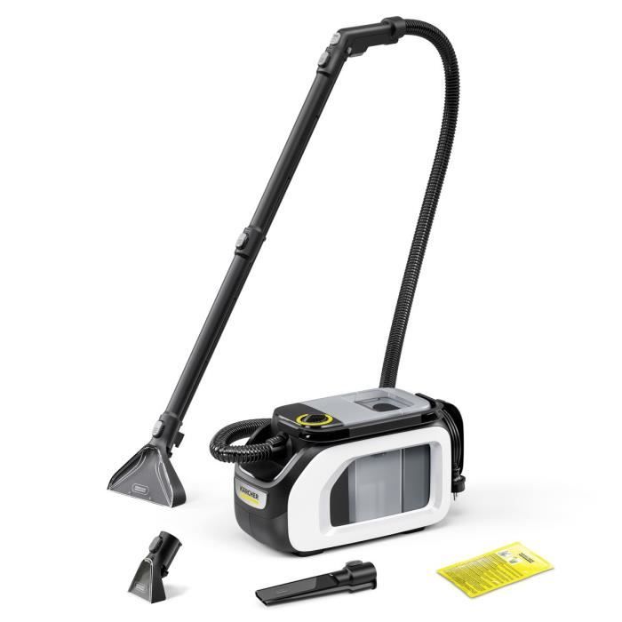 Nettoyeur détacheur SE 3 Compact Floor KARCHER - Nettoyage en profondeur - 500W - Réservoir 1,7L - Accessoires inclus