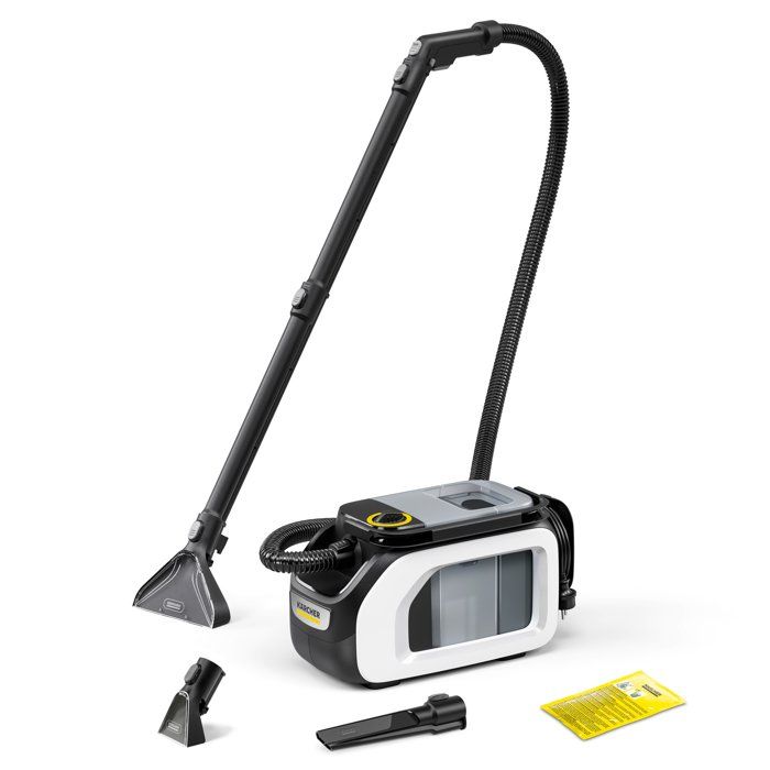 Nettoyeur détacheur SE 3 Compact Floor KARCHER - Nettoyage en profondeur - 500W - Réservoir 1,7L - Accessoires inclus