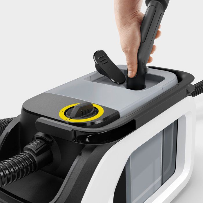 Nettoyeur détacheur SE 3 Compact Floor KARCHER - Nettoyage en profondeur - 500W - Réservoir 1,7L - Accessoires inclus