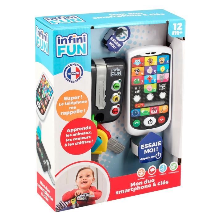 Smartphone et ClÈs - KD - Mon Duo Smartphone et Clefs - Apprentissage des animaux, chiffres et couleurs