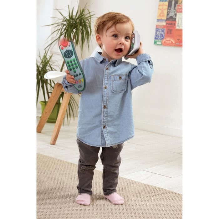 TÈlÈphone et TÈlÈcommande - KD - Mon Duo High-Tech - Apprentissage des animaux, chiffres et couleurs