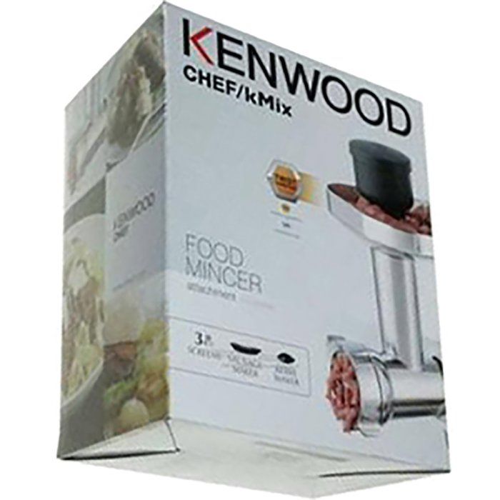 Hachoir a viandes et poissons - KENWOOD - Accessoires KAX950ME - CapacitÈ 130kg/h - 3 grilles en acier