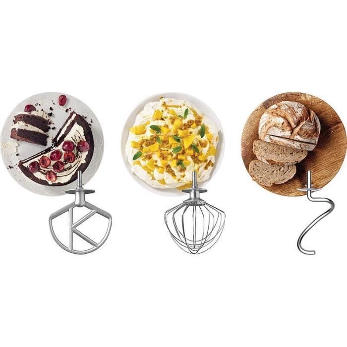 Robot p‚tissier KENWOOD kMix KMX750RD - Corps mÈtal - Rouge - 1000 W - Bol mÈtal 5 L