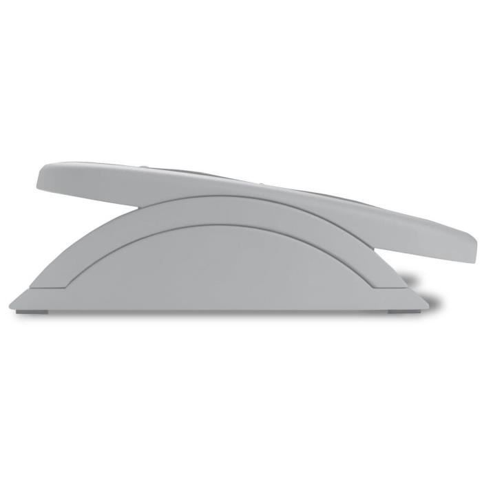 Kensington, Repose-Pieds SoleMate Ergonomique et Ajustable, Gris/Noir, 56145