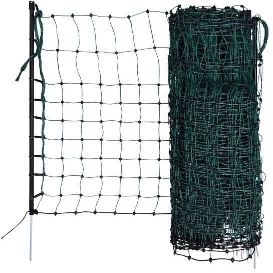 KERBL - Filet de protection lapin - 25 m - 65 cm - Double pointe - Vert