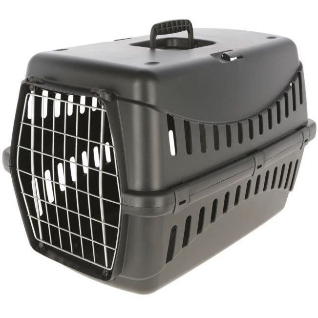 KERBL - Box de transport pour chien - EXPEDITION ECO - 58 x 38 x 38 cm - Noir