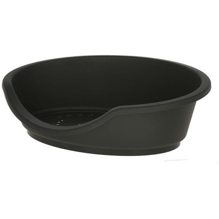 KERBL - Panier / Corbeille DREAMER - Noir - Plastique recyclé - 80x60x25cm