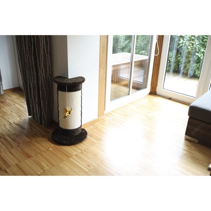 KERBL - Poteau griffoir tronc - angulaire 58cm - Brun