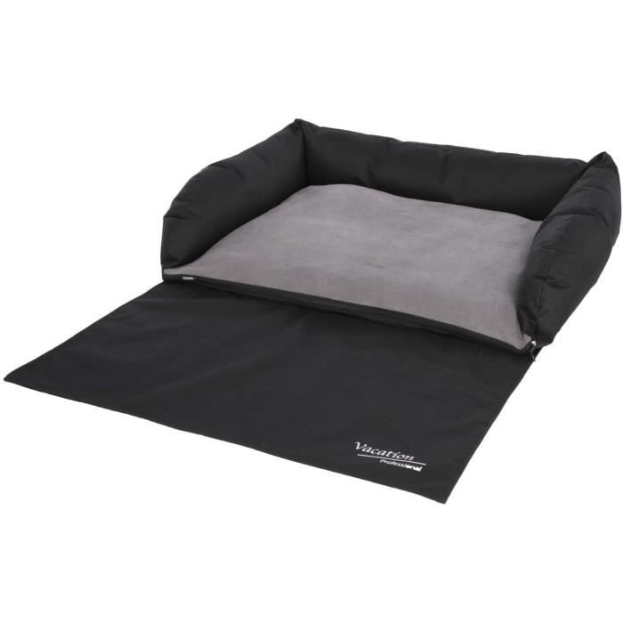 KERBL - Coussin pour coffre - Gris/noir - 80x60cm