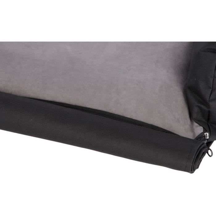 KERBL - Coussin pour coffre - Gris/noir - 95x75cm
