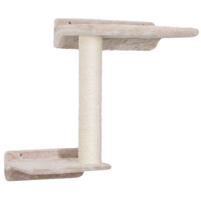 Mur d'escalade pour chat - KERBL - Zugspitze - 5 pieces - Sisal - Tissu rembourré - Intérieur