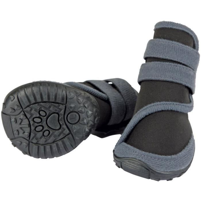 KERBL - Chaussures pour chien - ACTIVE - Gris/noir - Taille S