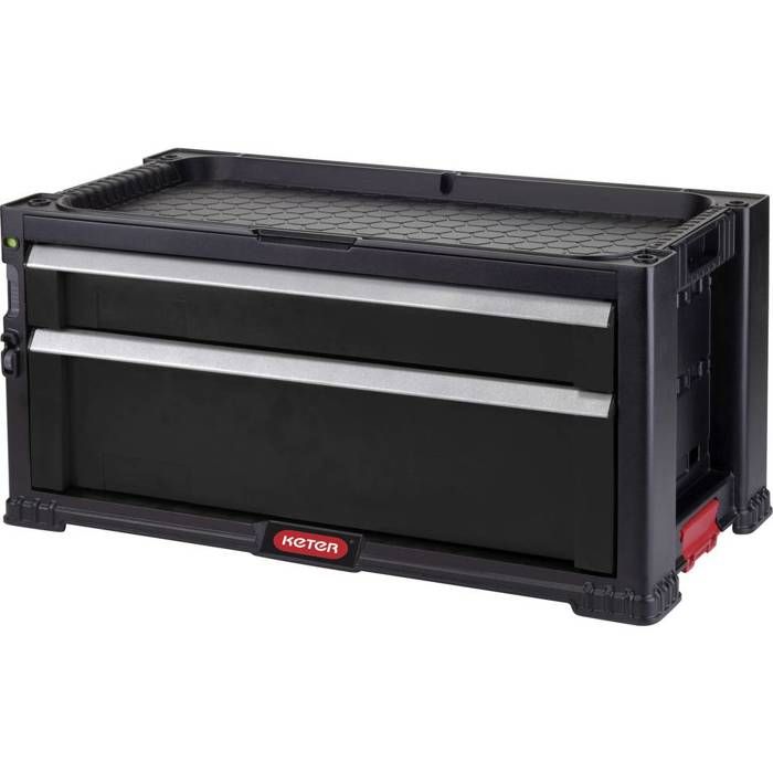 Boîte a outils vide KETER 237790 noir