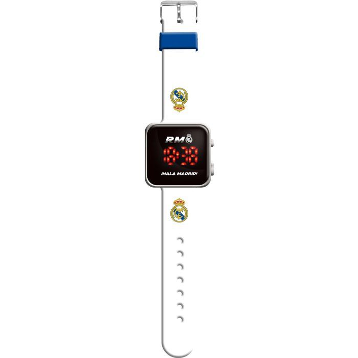 Montre LED - KIDS LICENSING - Real Madrid - Des 4 ans - Blanc