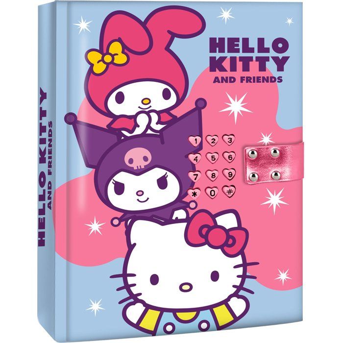 Kids Licensing - Journal secret électronique + son Hello Kitty & Friends