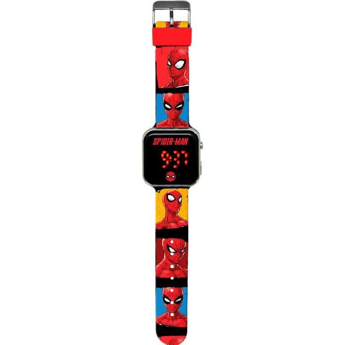 Montre LED Spiderman - KIDS LICENSING - SPD4903