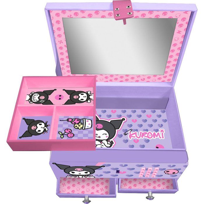 Boîte a bijoux - KIDS LICENSING - KUROMI - Avec code - Des 5 ans