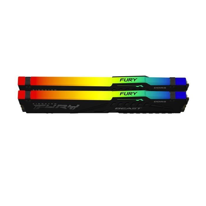 MÈmoire RAM - KINGSTON - FURY Beast - 32 Go (2 x 16 Go) - DDR5 - 5600 Mhz CL40