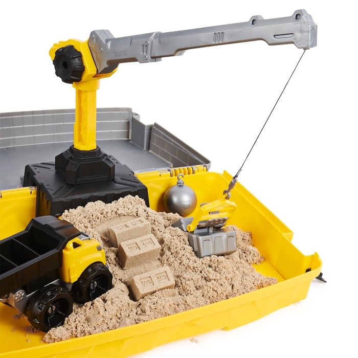 Coffret Kinetic Sand - KINETIC SAND - Malette De Construction - Sable Naturel - 907 g