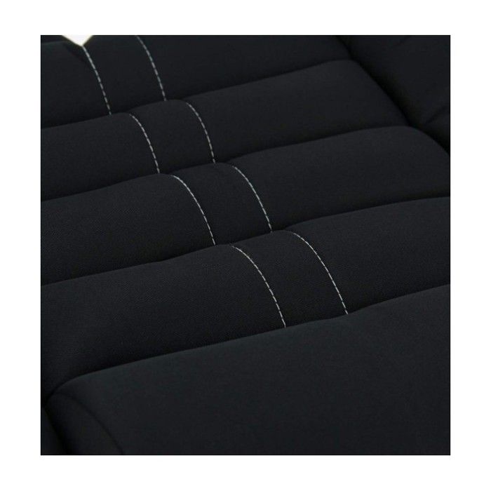 Couvre-siege - KINE TRAVEL - Confort intégral - Noir - Compatible airbags - Mousse haute qualité