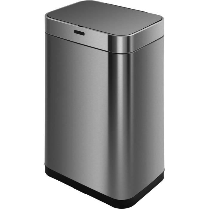 Poubelle de Cuisine Automatique - UPPER - 60 L - Inox Argent - Kitchen Move