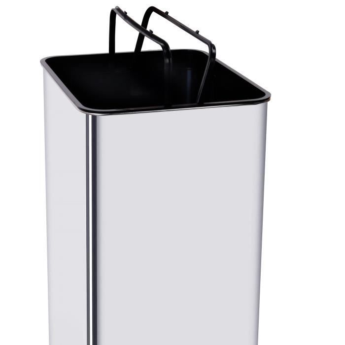 Poubelle de Cuisine Automatique - PARKSIDE - 50 L - Inox Brossé - Kitchen Move