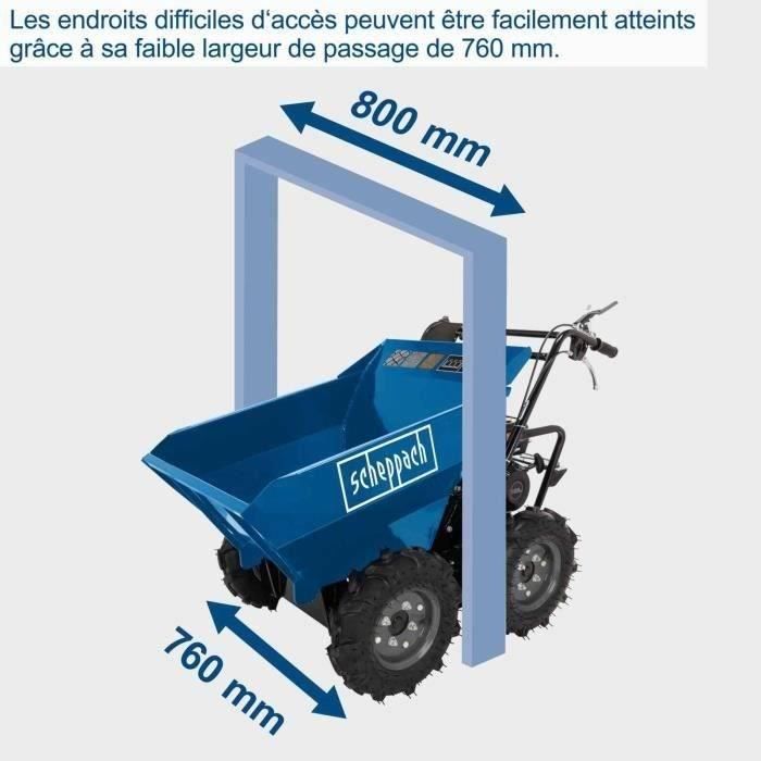 Benne basculante DP3000 Scheppach