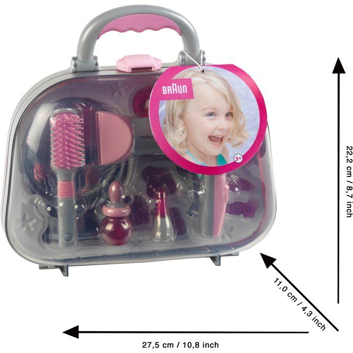 KLEIN - Mallette de coiffure Braun avec seche-cheveux électronique