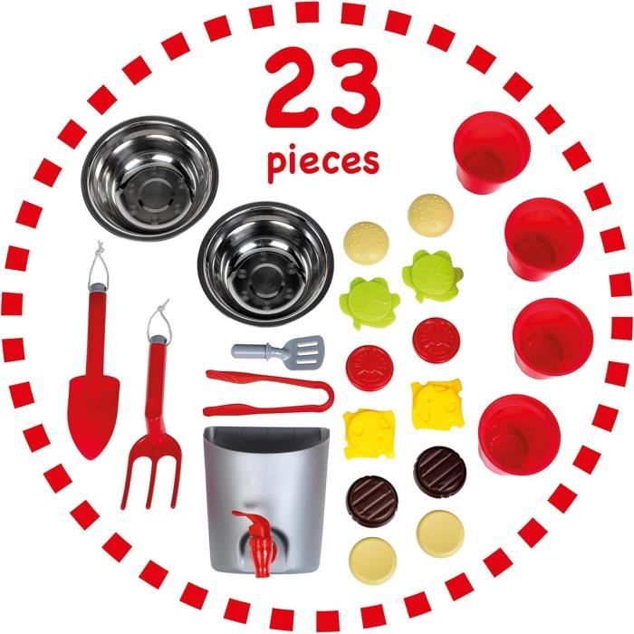 Cuisine d'été en bois Beach Picnic avec 23 accessoires - KLEIN - 2368