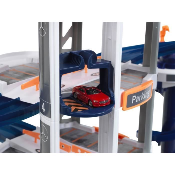 Garage Mercedes-Benz Mega Universe - KLEIN - 3809 - Fonctions électroniques, catapulte avec looping, tunnel, etc. - Des 3 ans