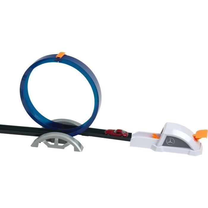 Garage Mercedes-Benz Mega Universe - KLEIN - 3809 - Fonctions électroniques, catapulte avec looping, tunnel, etc. - Des 3 ans