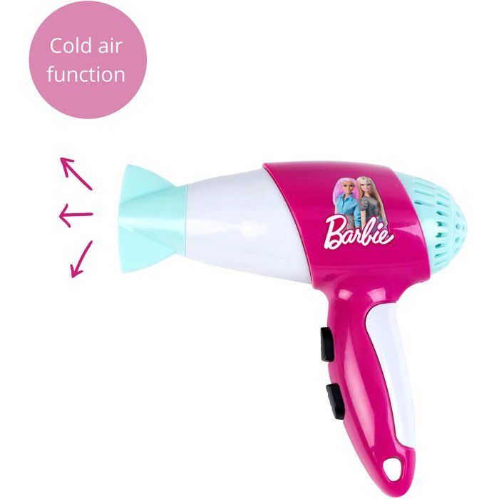 Set de coiffure - KLEIN - 5790 - Barbie - Avec seche-cheveux électronique - Des 3 ans